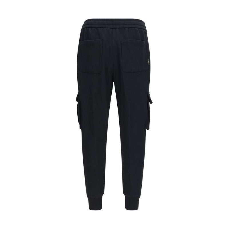 Moose Knuckles Hartsfield Black Cotton Casual Pants