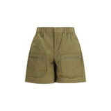 LAMINAR Bicolor Polyester Bermuda Shorts for Men