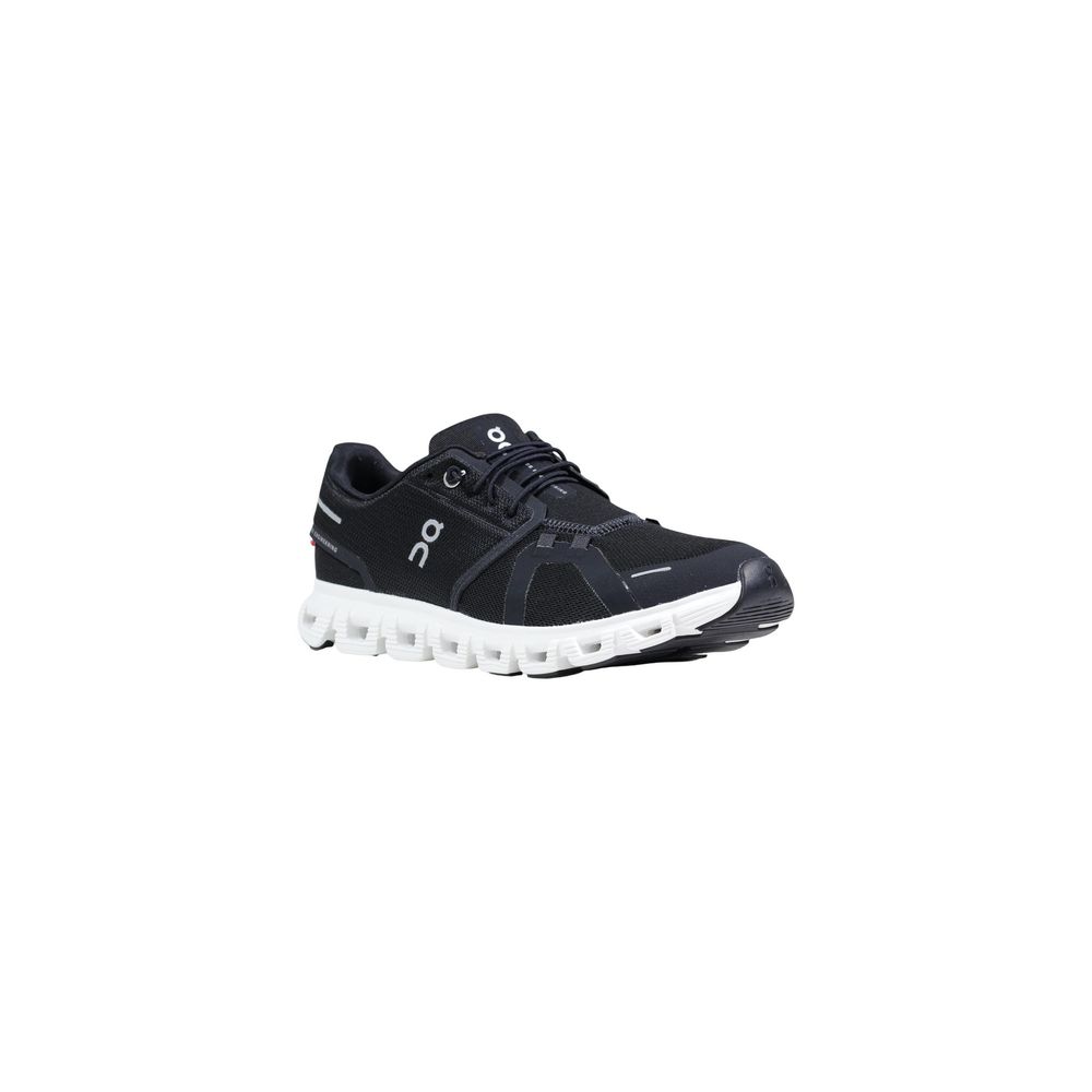On Running Cloud 6 Sneakers - Black and White Athletic Shoes