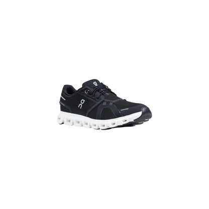 On Running Black And White Recycled Polyester Athletic Sneakers