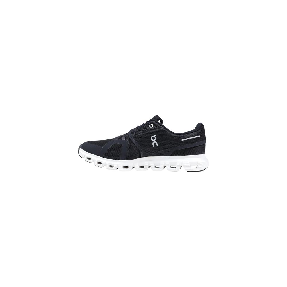 On Running Cloud 6 Sneakers - Black and White Athletic Shoes