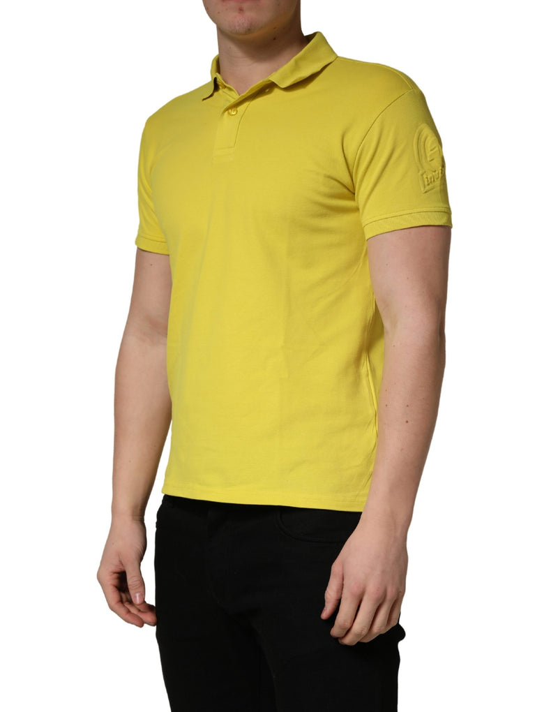 Invicta Yellow Short Sleeve Pique Polo Shirt for Men