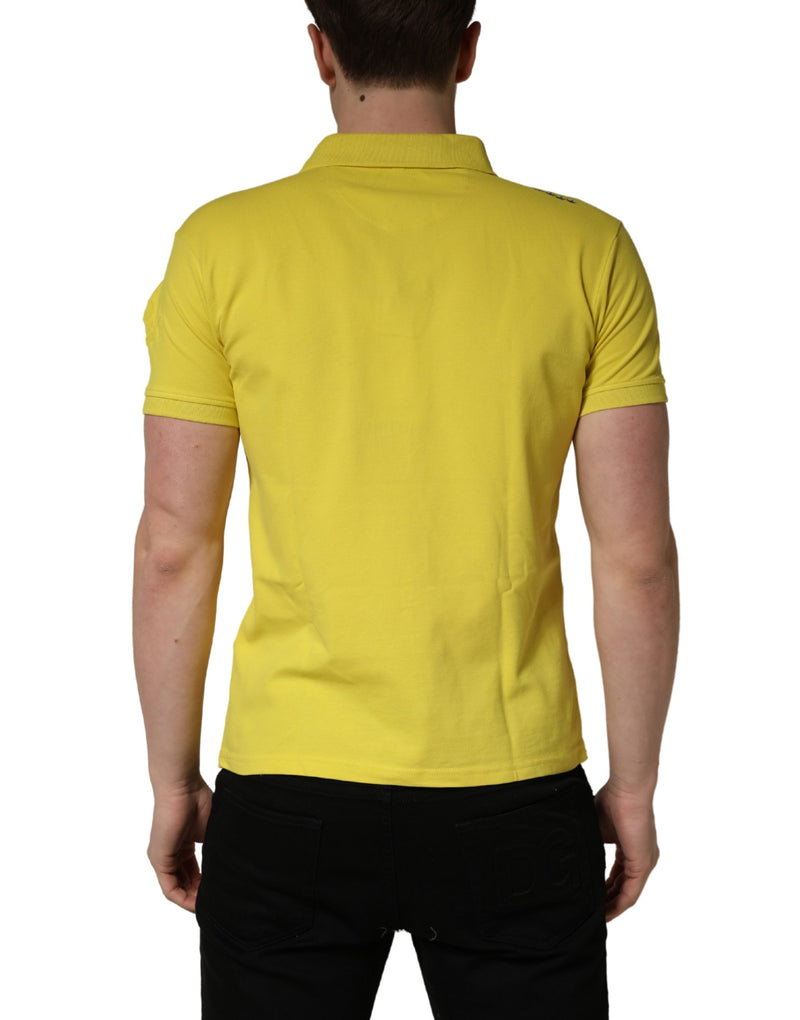 Invicta Yellow Short Sleeve Pique Polo Shirt for Men