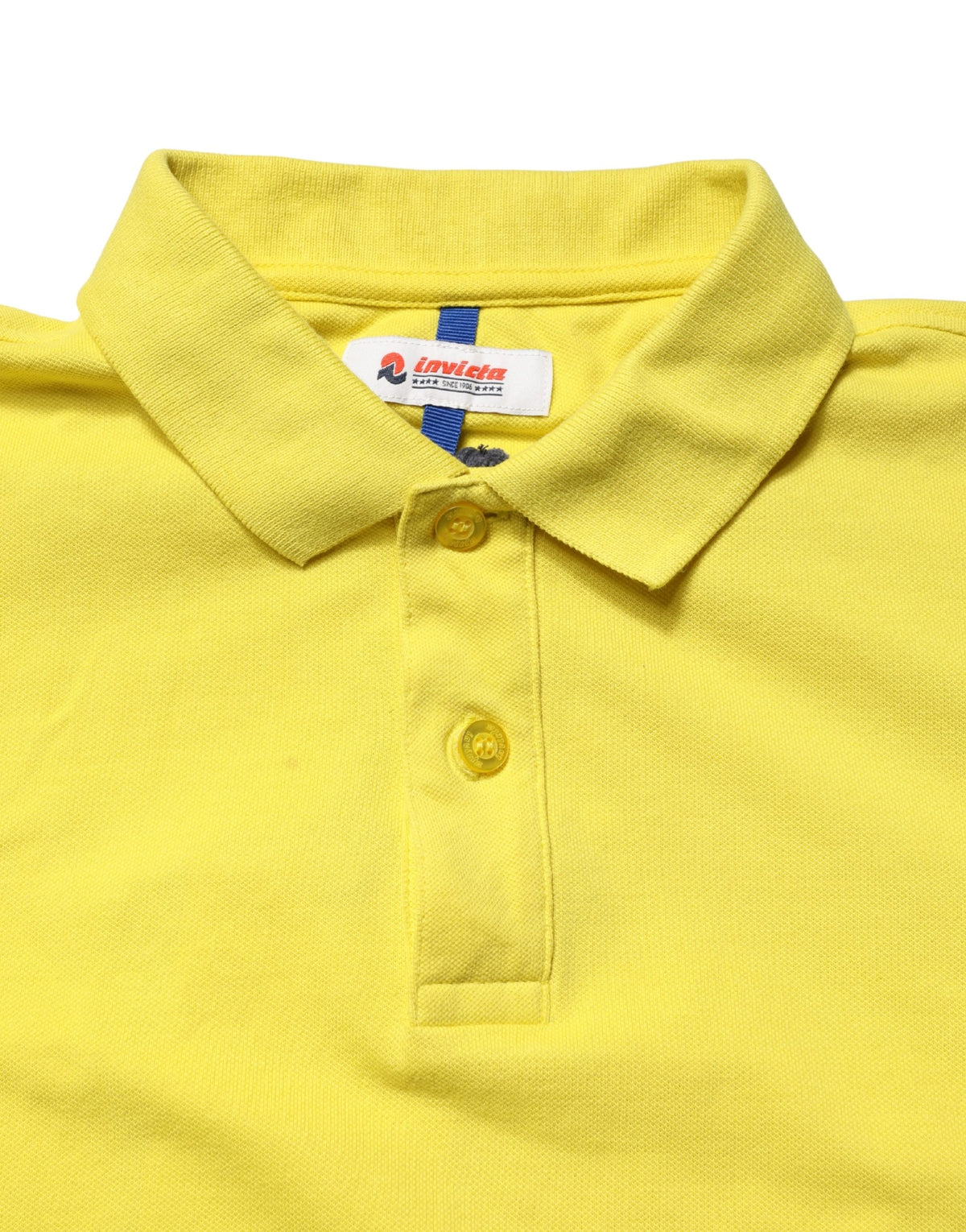 Invicta Yellow Short Sleeve Pique Polo Shirt for Men