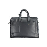 Piquadro Blu Leather Men Briefcase - Sophisticated Style