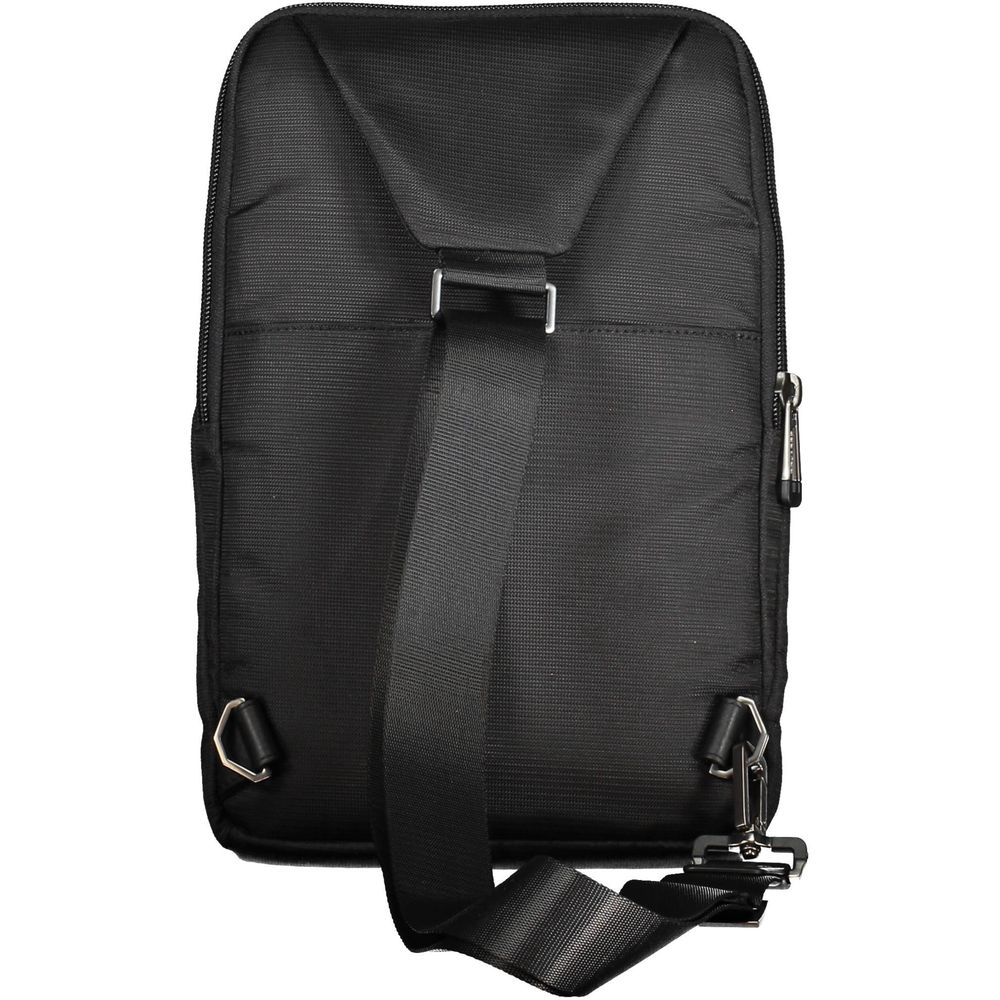 Piquadro Nero Econyl Sac à Bandoulière pour Homme