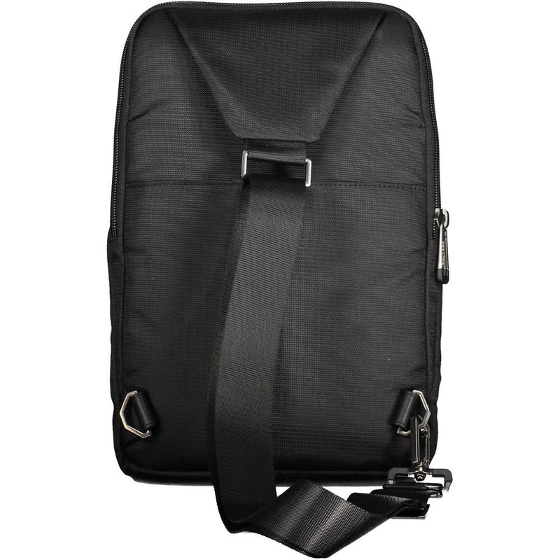 Piquadro Nero Econyl Sac à Bandoulière pour Homme
