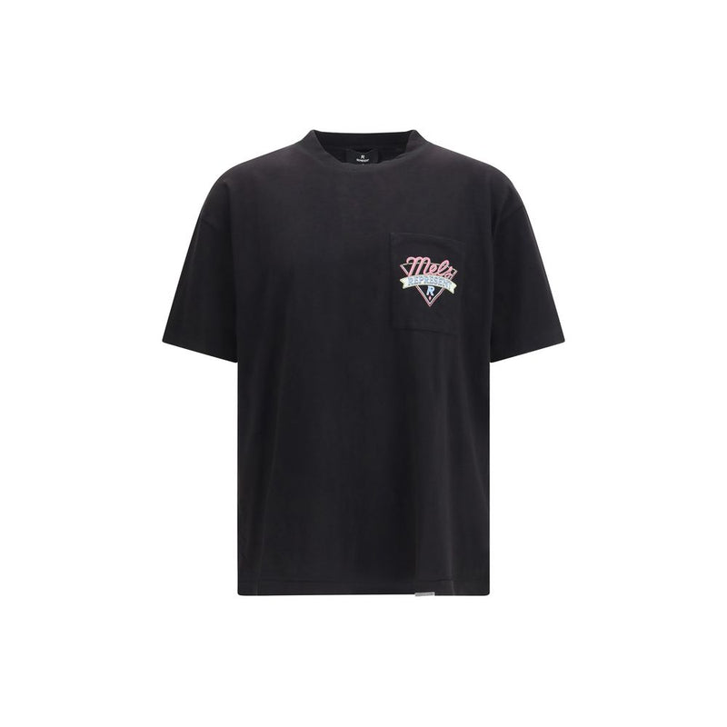 T-shirt en coton noir Mel’s Diner de Represent