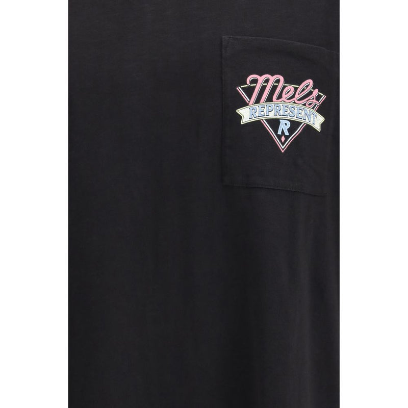 T-shirt en coton noir Mel’s Diner de Represent