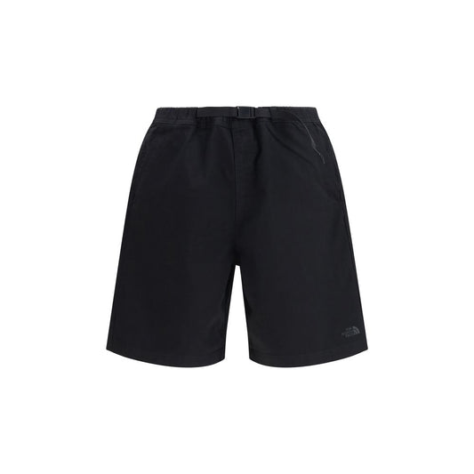 The North Face Black Cotton Bermuda Shorts - Comfort & Style