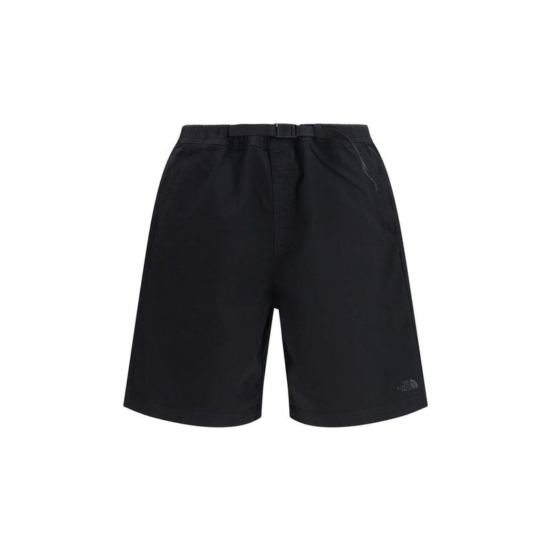 The North Face Black Cotton Bermuda Shorts - Comfort & Style