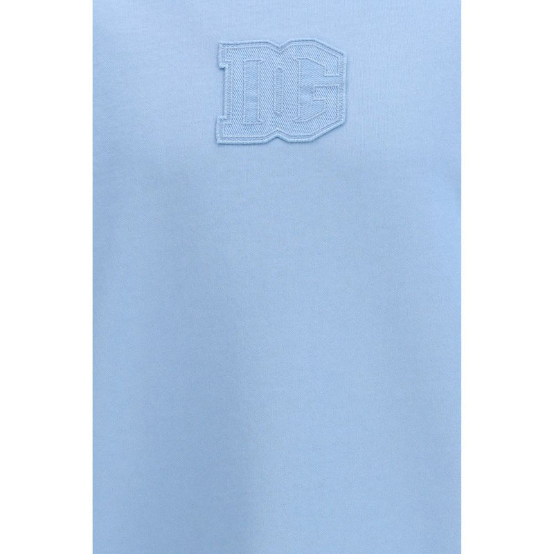 Dolce &amp; Gabbana blauw katoenen sweatshirt