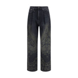 Jean en denim de coton noir R13