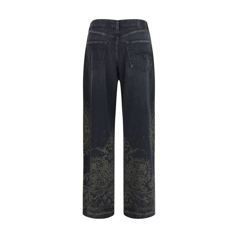 Jean en denim de coton noir R13