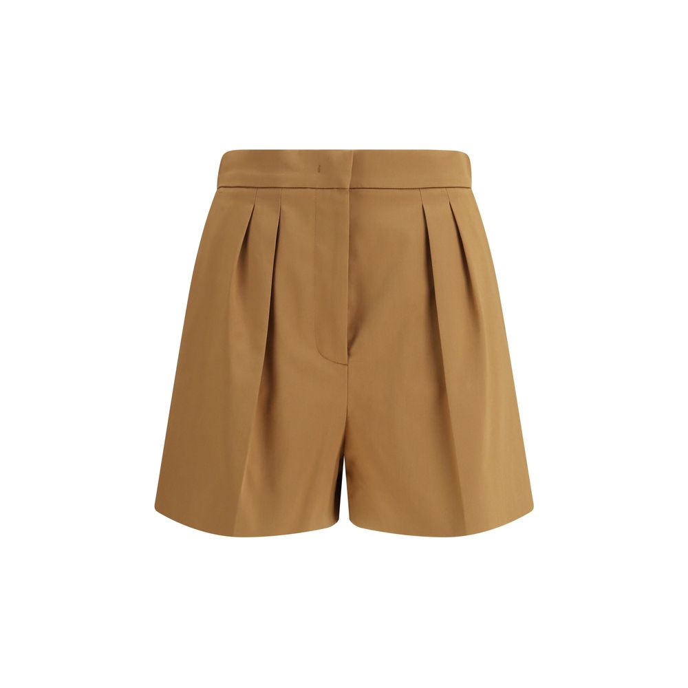 Shorts Bermuda Max Mara en coton beige