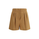 Shorts Bermuda Max Mara en coton beige