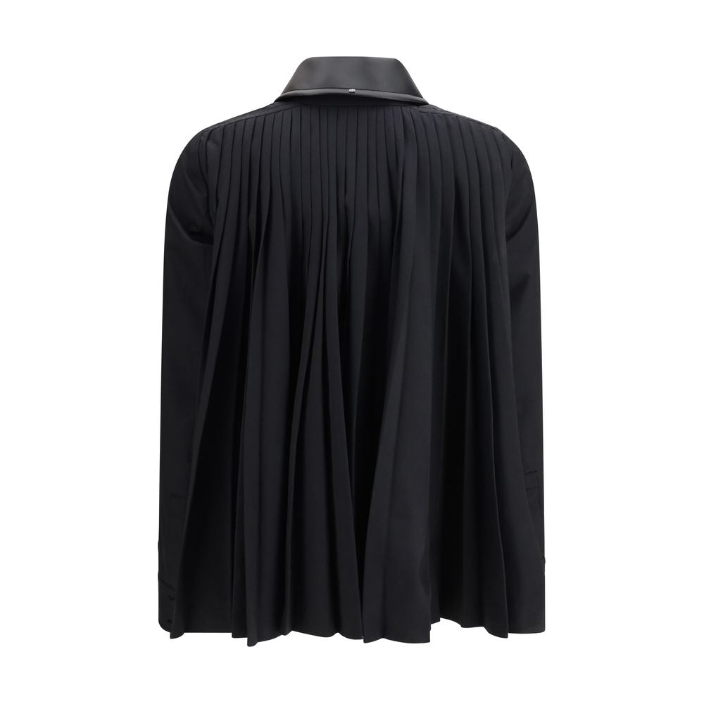 Max Mara Black Polyester Trench Coat - Elegant Women's Outerwear