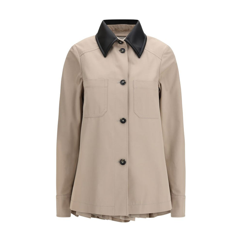Max Mara Beige Polyester Trench Coat - Élégance et Fonctionnalité