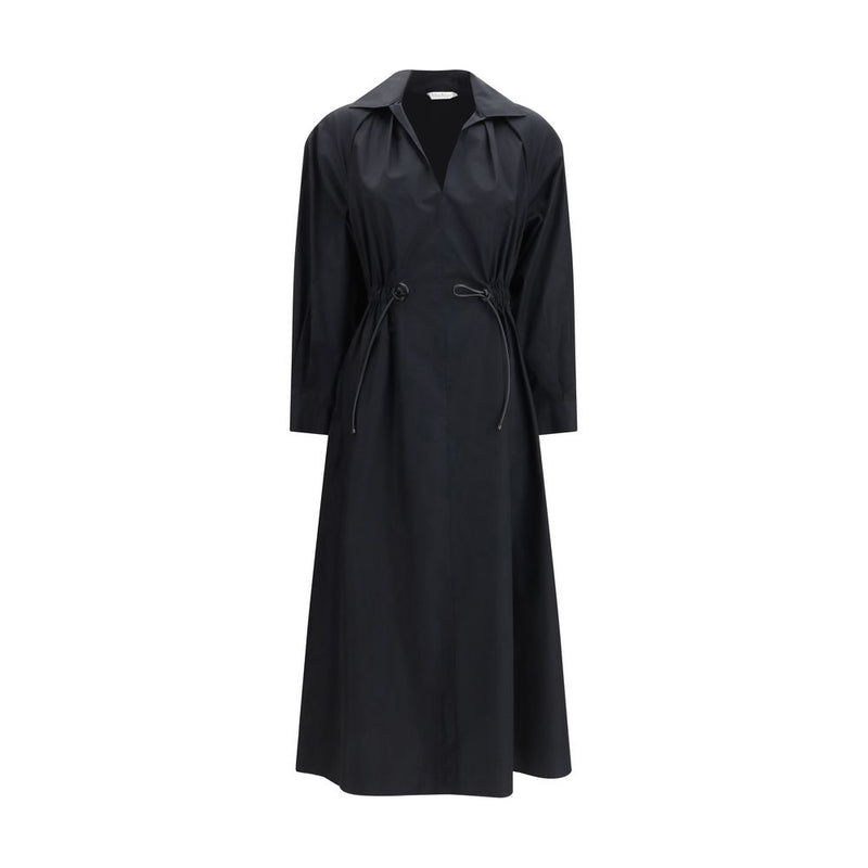 Robe décontractée en coton noir Max Mara