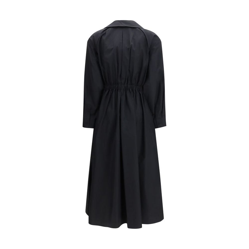 Robe décontractée en coton noir Max Mara