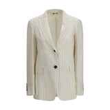 Max Mara Beige Linen Blazer - Élégance et Confort