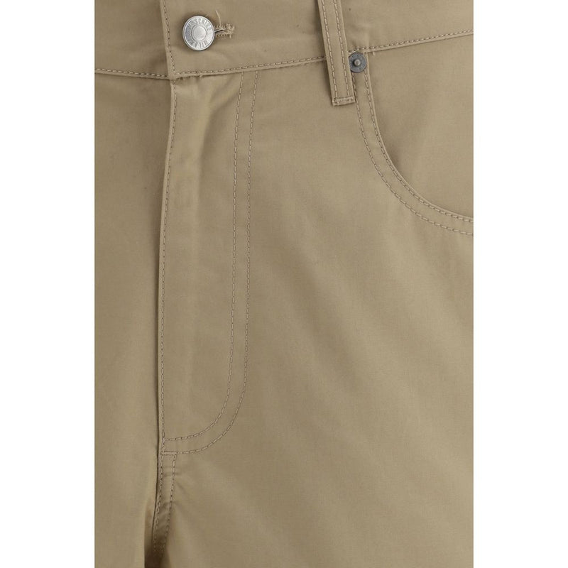 Moschino Beige Cotton Bermuda Shorts for Men