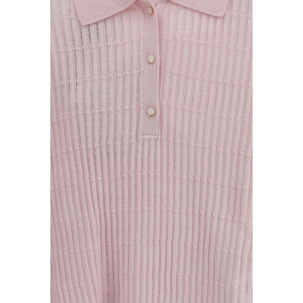 Max Mara Multicolor Silk Shortsleeve Shirt - Polo Gallo