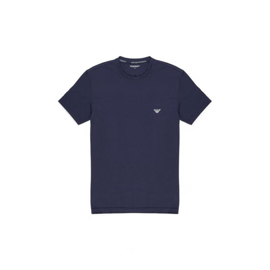 Emporio Armani Underwear Blue Modal T-Shirt - Confort et Élégance