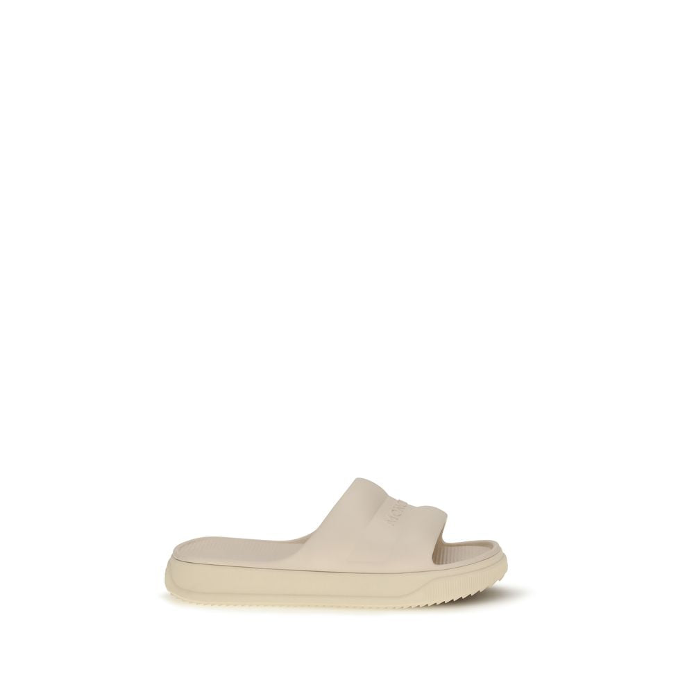 Moncler Beige Altive Slide Sandals for Women