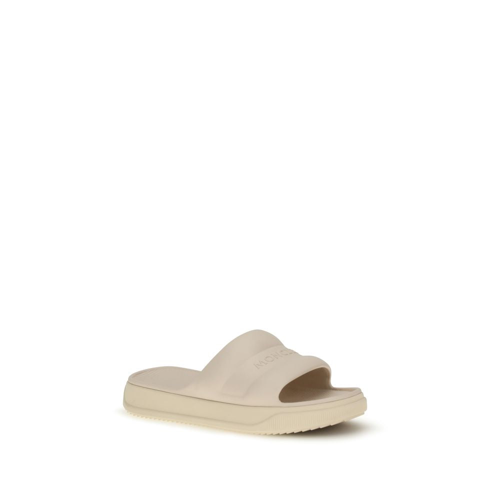 Moncler Beige Altive Slide Sandals for Women