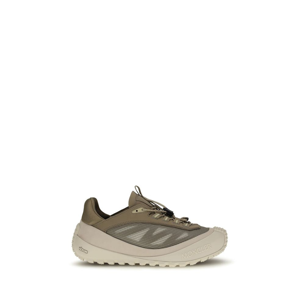 Moncler Trailgrip LP Gray Polyester Athletic Sneakers