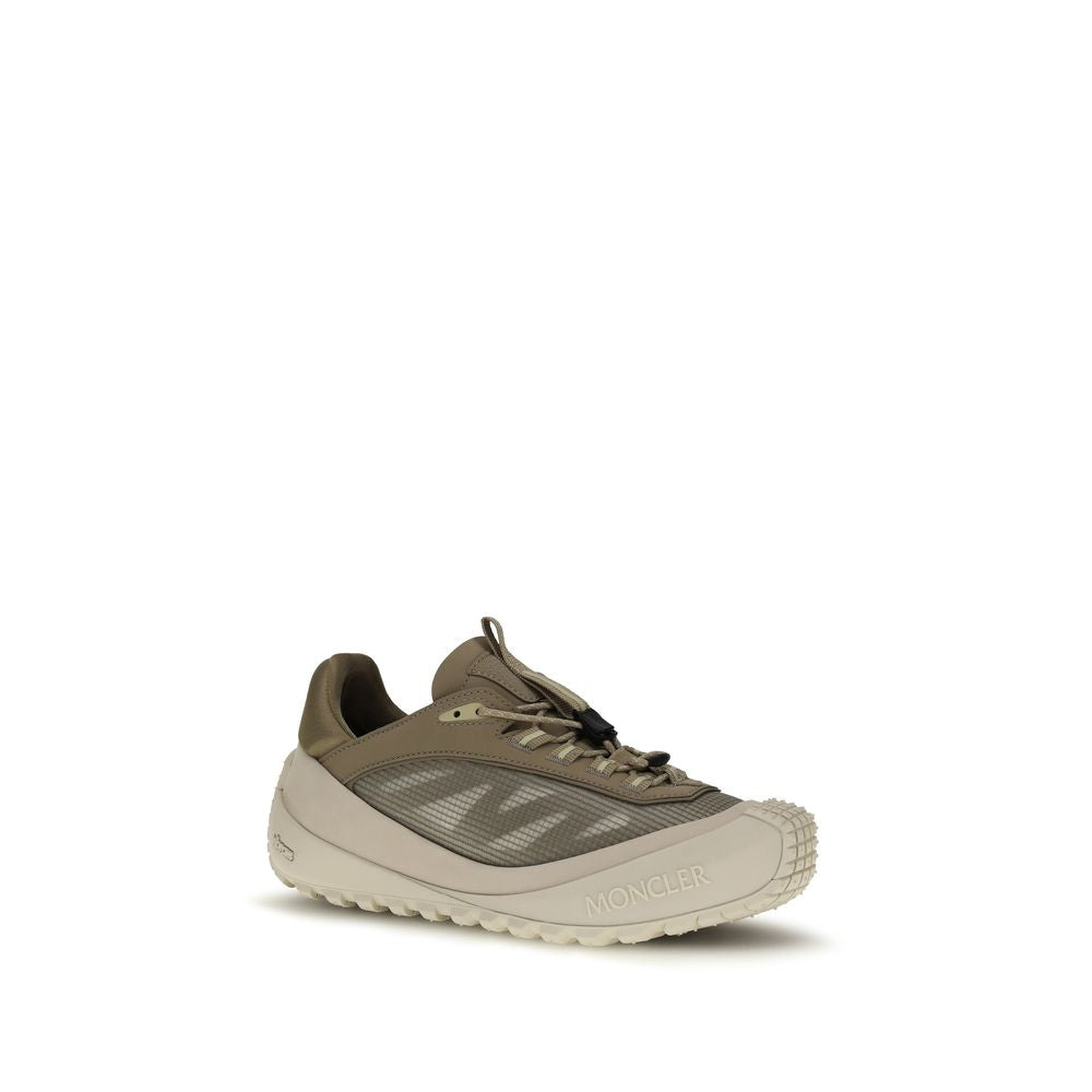 Moncler Trailgrip LP Gray Polyester Athletic Sneakers