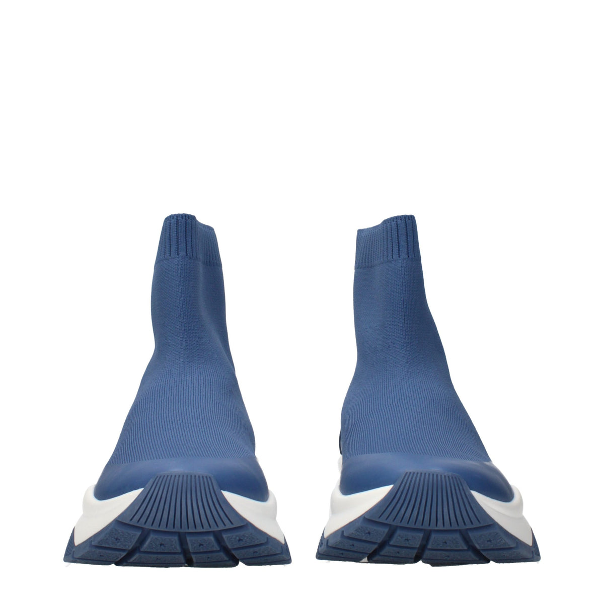 Jimmy Choo Blue Fabric Ankle Boots for Men