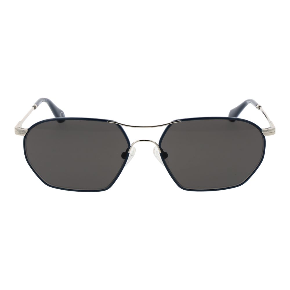 Replay Silver Metal Sunglasses for Men