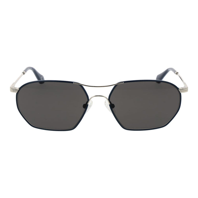 Replay Silver Metal Sunglasses for Men