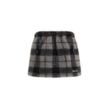 Miu Miu Multicolor Nylon Mini Skirt - SS26