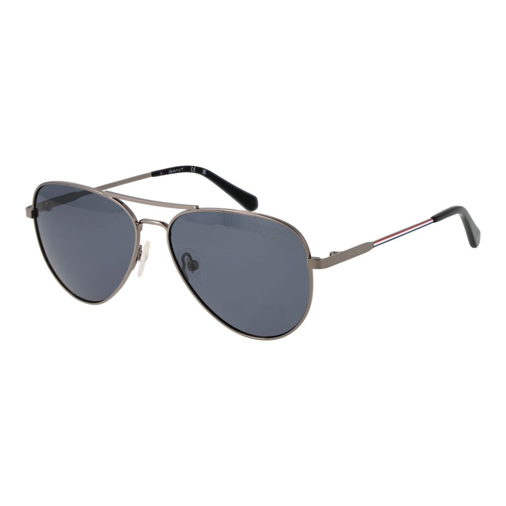 Lunettes de soleil Gant en métal gris