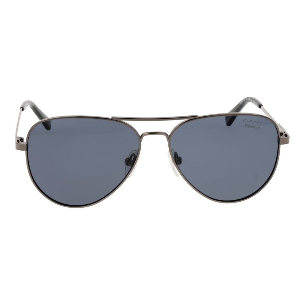Lunettes de soleil Gant en métal gris