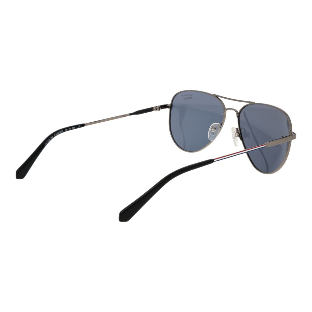 Lunettes de soleil Gant en métal gris