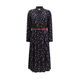 Max Mara Stelmo Blue Silk Casual Dress for Women