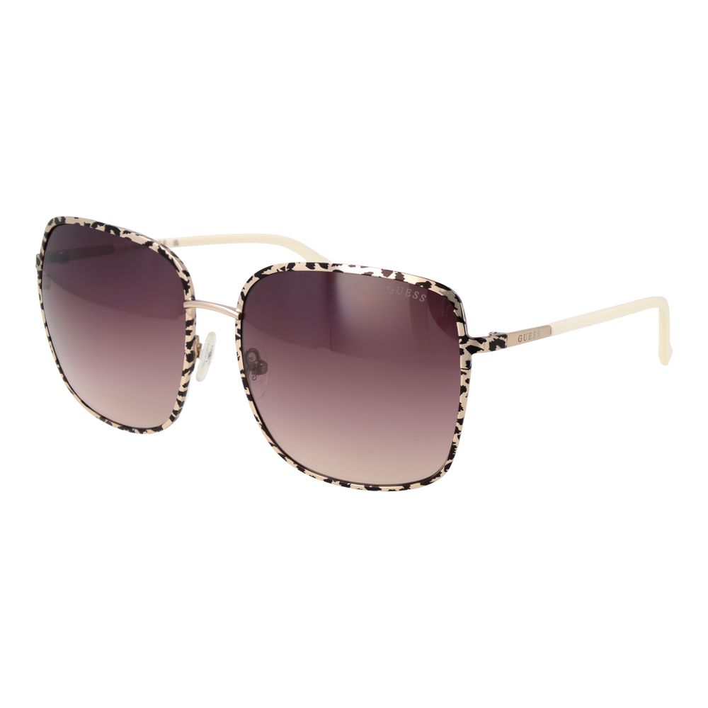 Guess Gold Metal Sunglasses for Women
