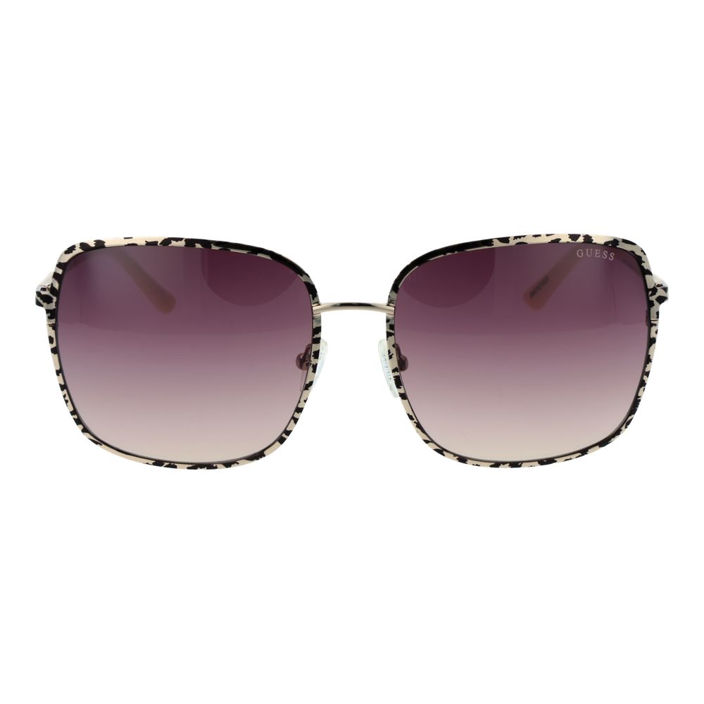 Guess Gold Metal Sunglasses for Women
