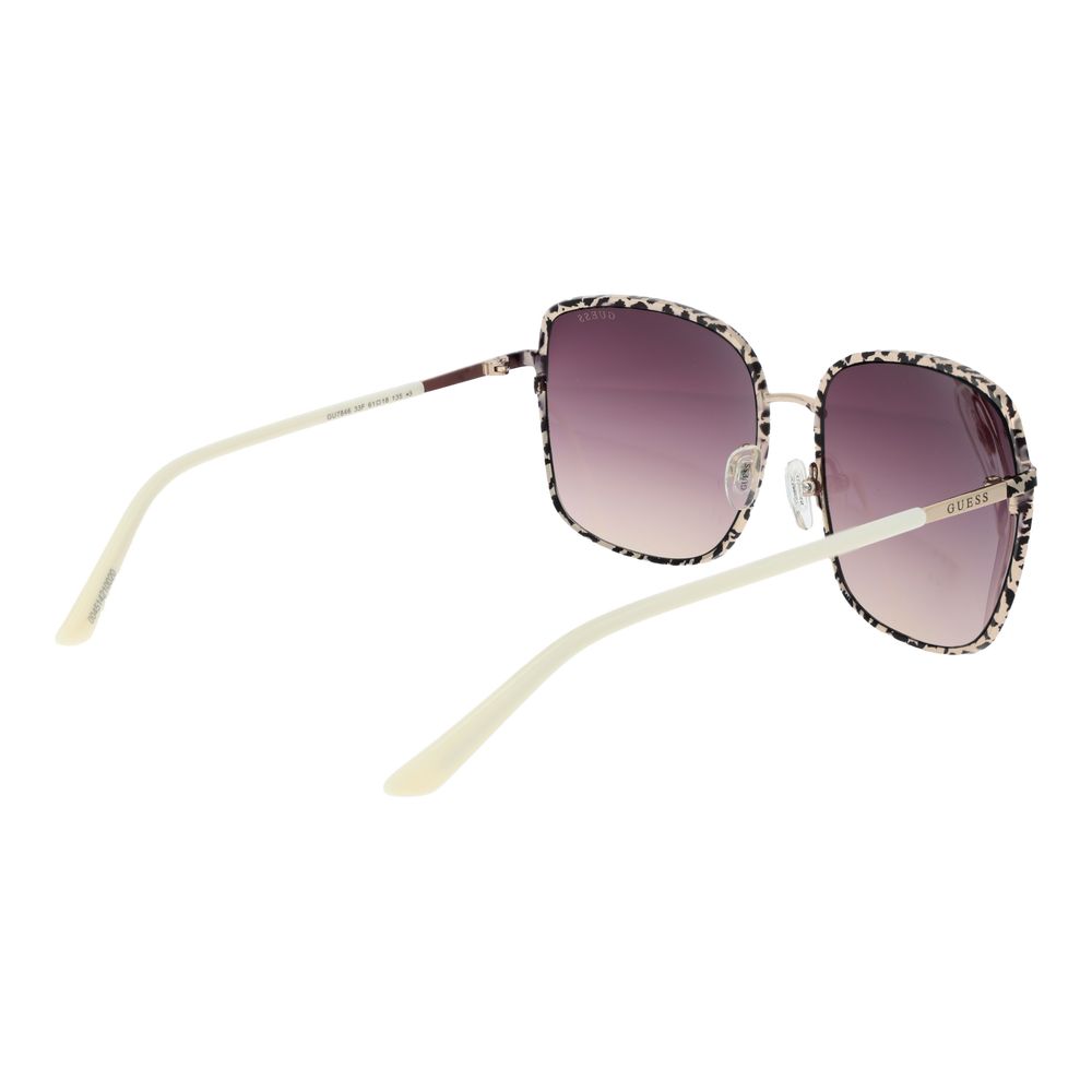 Guess Gold Metal Sunglasses for Women