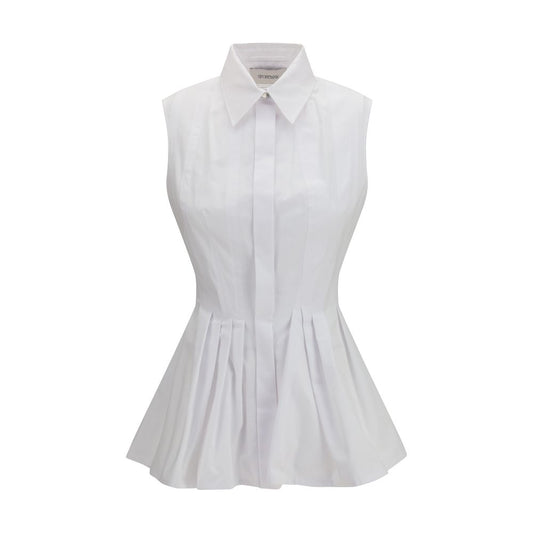 Max Mara Certosa White Cotton Shirt for Women