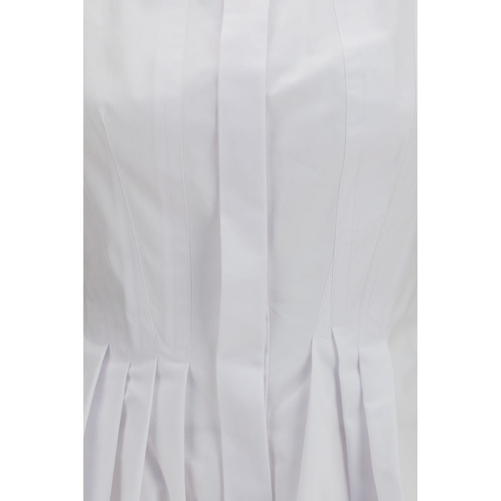Max Mara Certosa White Cotton Shirt for Women