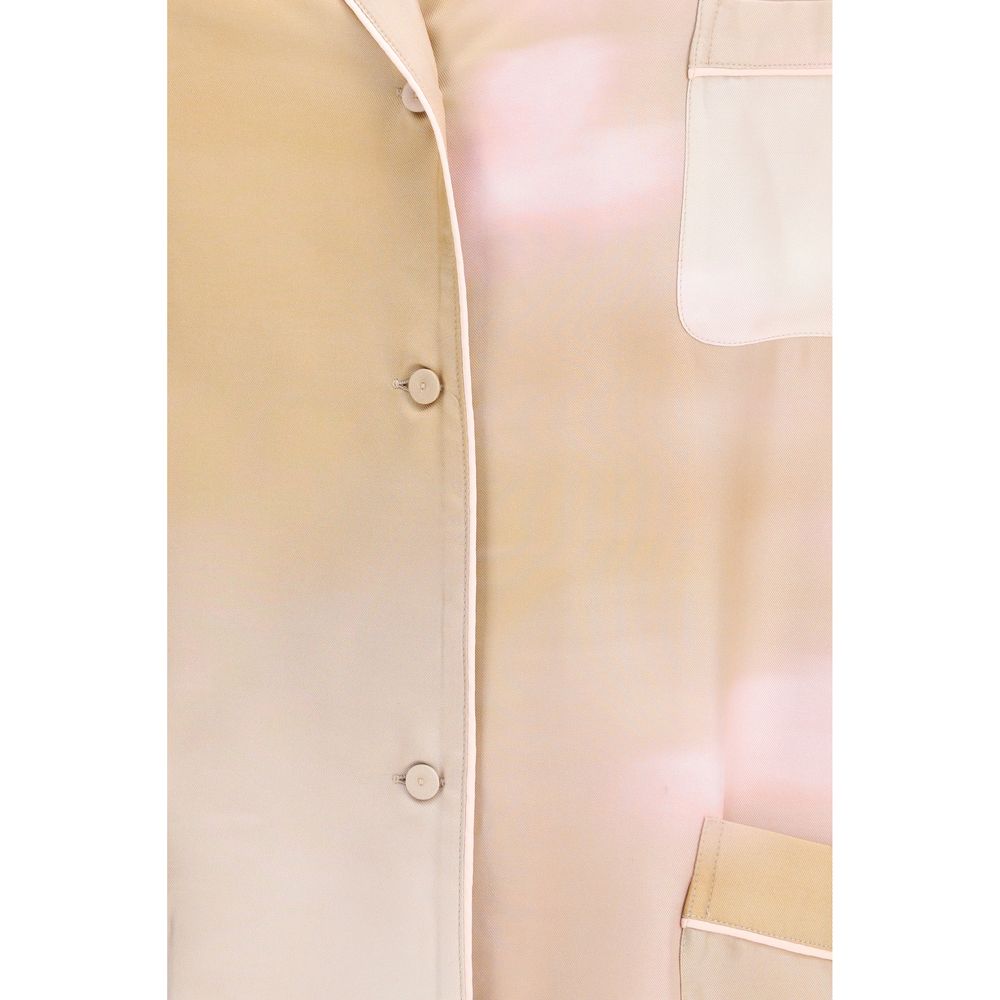 Fabiana Filippi Multicolor Silk Pattern Shirt for Women