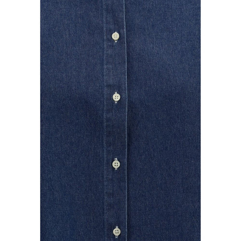 Deperlu Blue Denim Shirt - Everyday Elegance