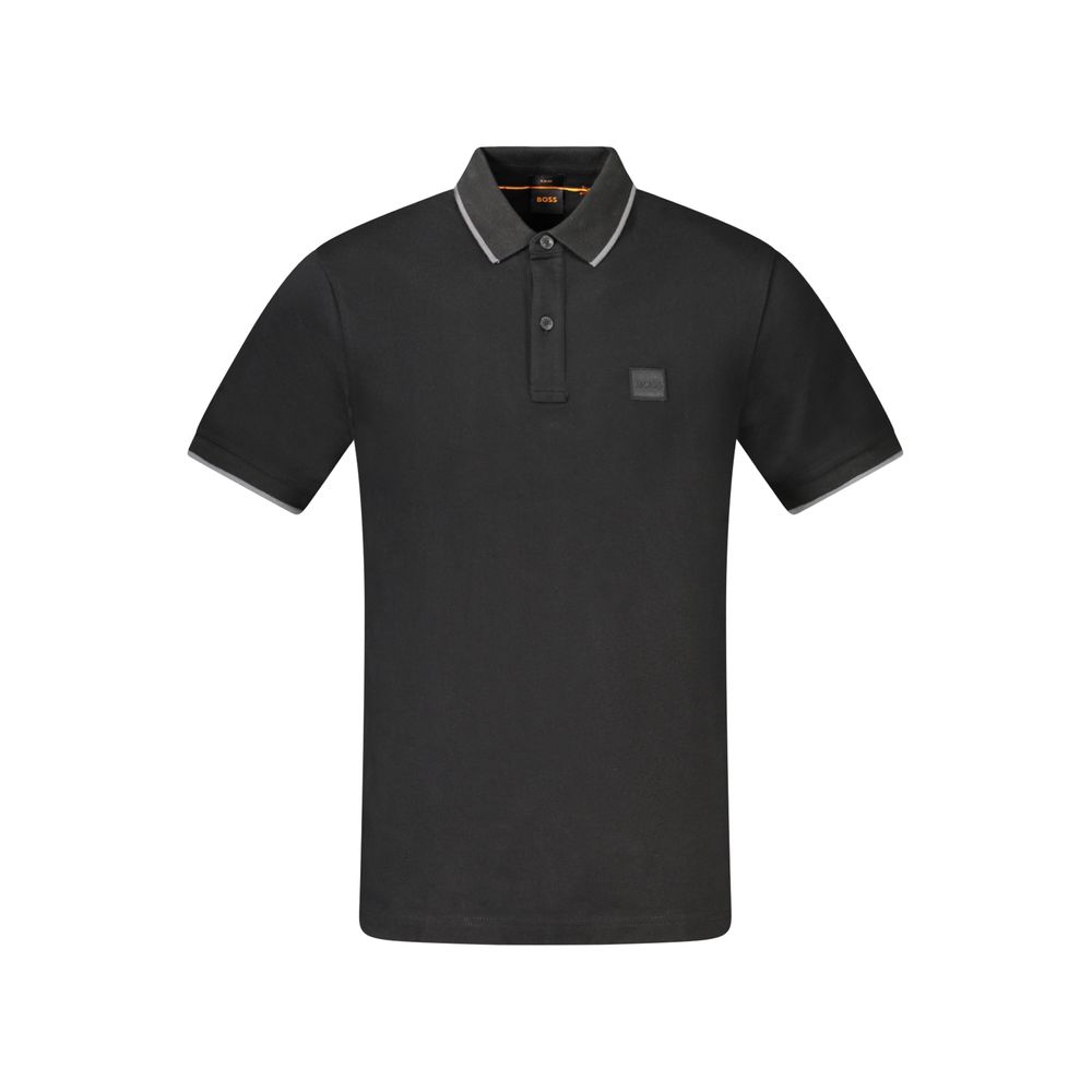 Polo Hugo Boss Nero en coton pour homme