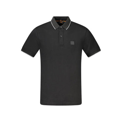 Polo Hugo Boss Nero en coton pour homme