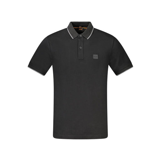 Polo Hugo Boss Nero en coton pour homme